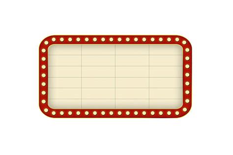Theater Marquee Clip Art Vector Images And Illustrations Istock