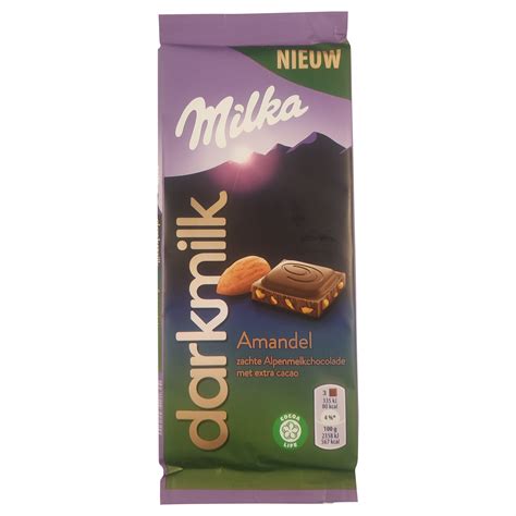 Milka Dark Chocolate European Chocolate Bars Milka Darkmilk