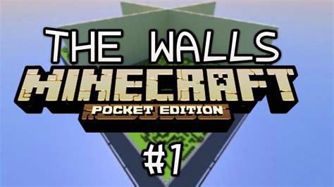 Minecraft Pocket Edition Mini Game The Walls Pvp 1