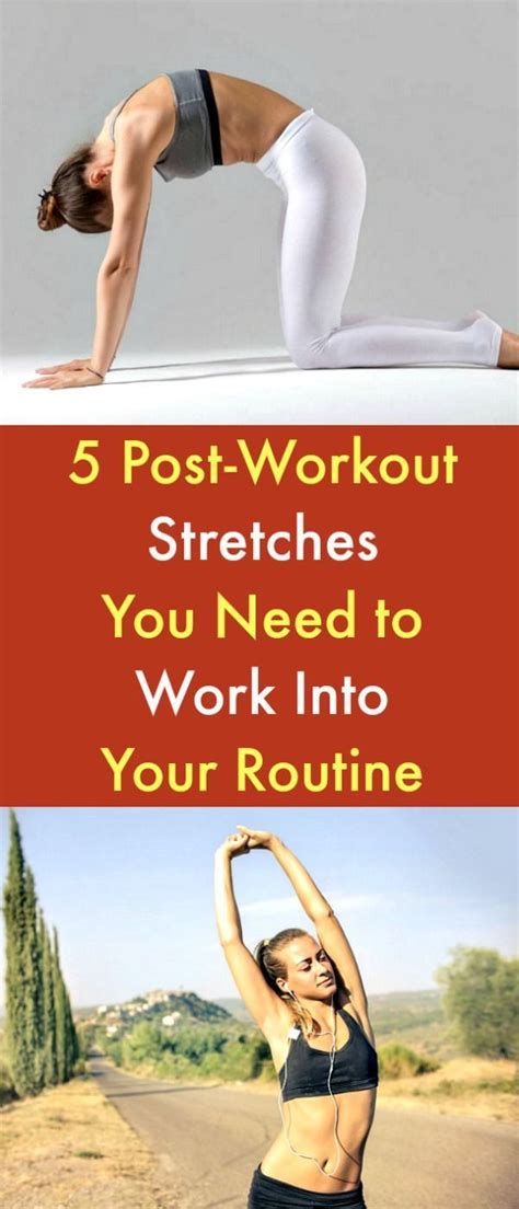 5 Post Workout Stretches You Need To Work Into Your Routine Post
