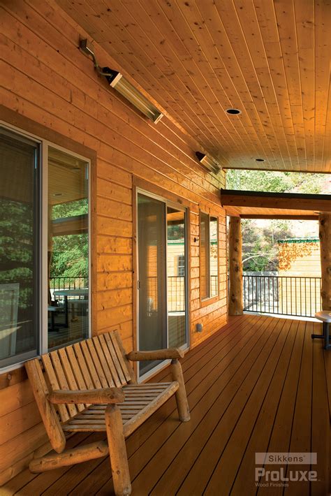 Proluxe Log And Siding Wood Finish Professional Quality Paint Products
