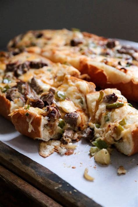 This cheesy delight comes together in just a few quick and easy steps! Cheesy Philly Cheesesteak Bread - Country Cleaver ...
