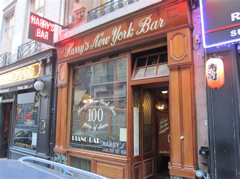Harry S New York Bar Paris France Le Continental