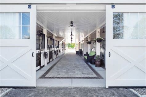 Tour A Dreamy White Barn In Connecticut Stable Style Horse Barn
