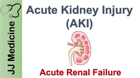 Acute Kidney Injury Aki Acute Renal Failure Diagnosis Causes And
