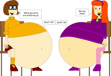 Daphne And Velma Ate 2 Perverts By Angry Signs On Deviantart Daphne And Velma Big Pregnant Velma