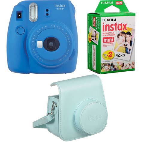 Fujifilm Instax Mini 9 Instant Film Camera Bundle