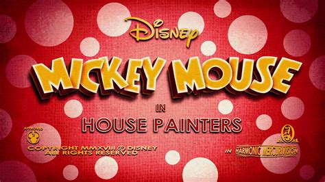 Mickey Mouse House Painters Tv S 2018 Filmaffinity