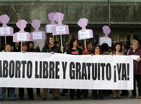 Manifestación En Favor Del Aborto Sociedad El PaÍs