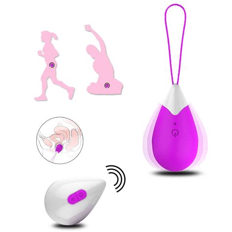 10 Speed Remote Control Vibrating Egg Vaginal Tighten Exerciser Balls