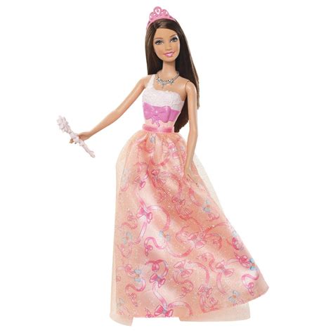 Barbie En La Princesa Y La Cantante Barbie Surtido De Princesas Doll Dress Barbie Princess