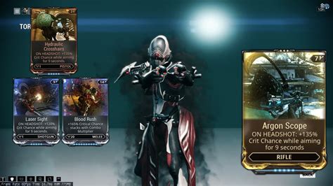 WARFRAME : TORMENT ACOLYTE | ALL 4 MOD Drops with ARGON ...