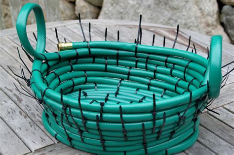 How to curate your cookbook collection, according to organization experts. DIY Garden Hose Basket | HGTV