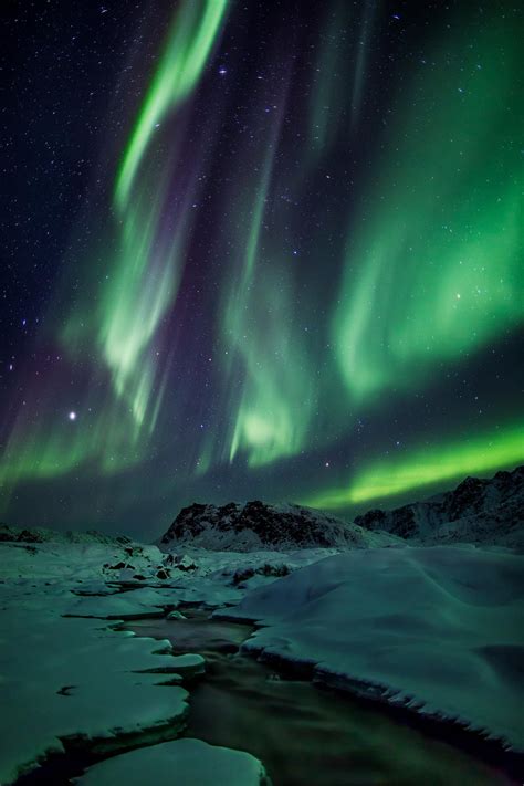 Northern Lights On The Arctic Circle In Greenland By Mads Pihl