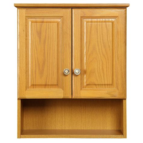 Our extensive selection of bathroom oak wall cabinets will look just right mounted above our washbasin or matching natural oak vanity unit. Design House Claremont Bathroom Wall Cabinet with 2-Doors ...