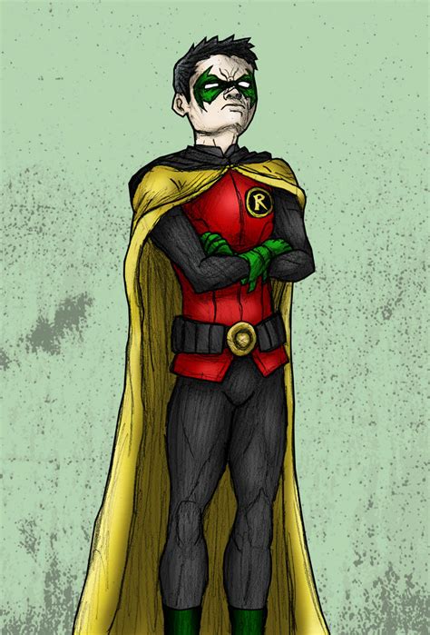 Robin Damian Wayne By Mattfriesen On Deviantart