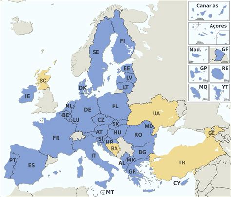A Possible Future Of The European Union Rimaginarymaps