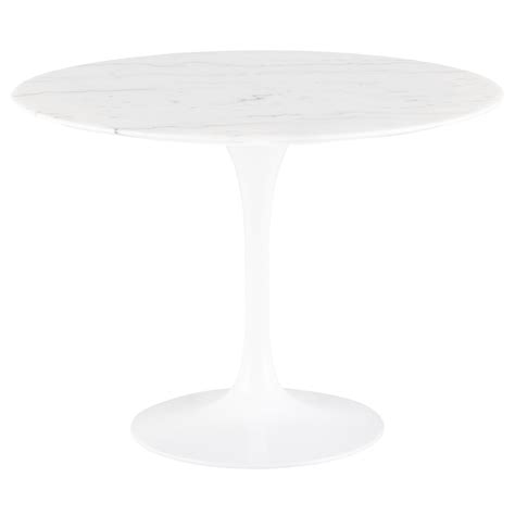 Cal White Stone Dining Table Hgem845 1stopbedrooms