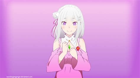Emilia Re Zero Cute Wallpaper Anime Anime Wallpaper 2048x1152 Wallpapers