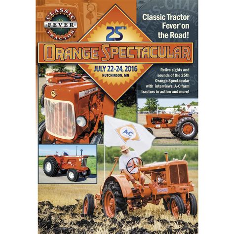 Orange Spectacular 25th Annual Dvd Classic Tractor Fever Tv