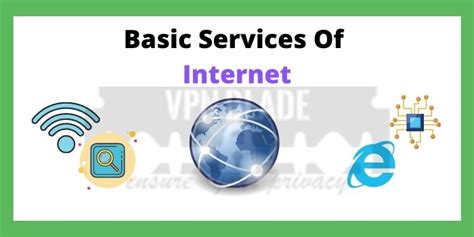 Basic Services Of Internet Commonly Used Internet Services