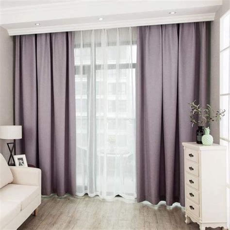 Gwfva Blackout Curtains Hotel Bedroom Living Room Curtains