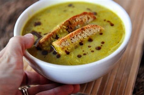 Green Lentil Soup With Curried Brown Butter Recipe Green Lentil