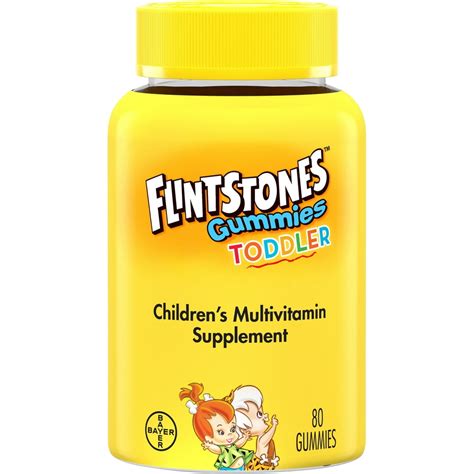 Flintstones Gummies Toddler Vitamins Multivitamin For Toddlers 60ct