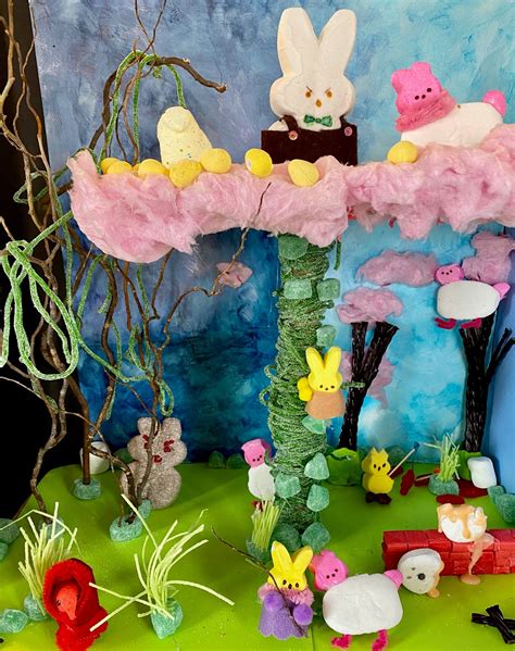 Peeps Easter Diorama