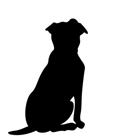 Dog Silhouette Clipart Free Stock Photo Public Domain Pictures