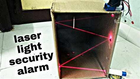 How To Make Laser Light Security Alarm Laser Light Security System