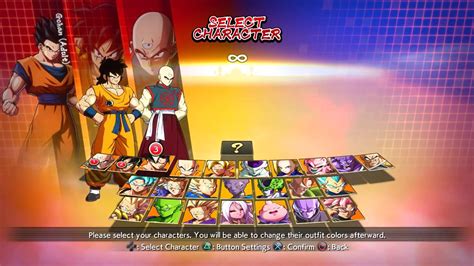 Dragon Ball Fighterz Full Roster All Characters