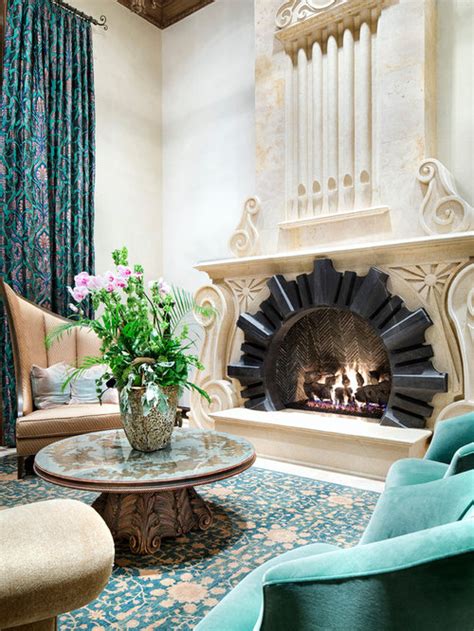 Moroccan Fireplace Home Design Ideas Pictures Remodel And Decor