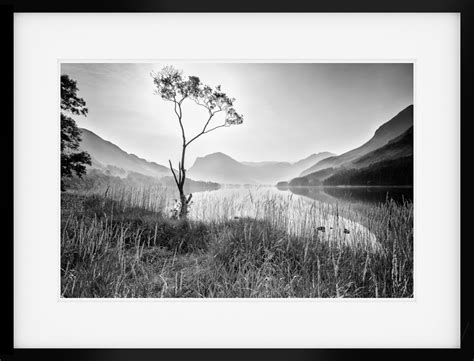 Black And White Lake District Landscape Photos Lake