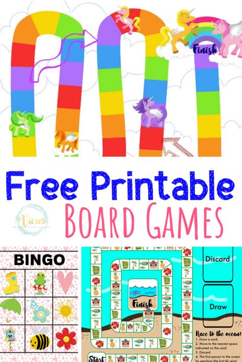Free Printable Board Games For Kids Printable Board Games Printable