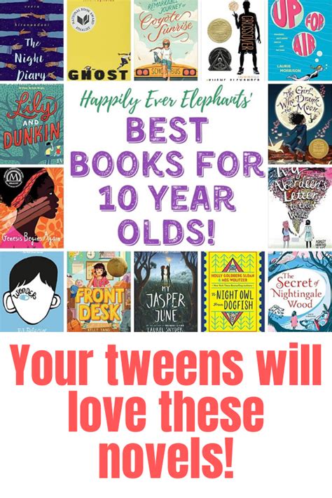 The Ultimate List Of The Best Books For 10 Year Olds — Happily Ever