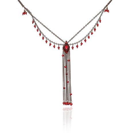 Collier Saoya Hindie Rubis / Ruby Hindie Saoya necklace | Créateur de ...