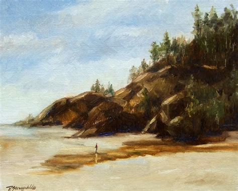 Coastal Solitude Painting By Ruth Stromswold Fine Art America
