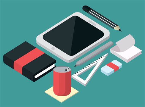 Isometric Workspace Vector 217601 Vector Art At Vecteezy