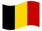 Flagge belgiens) is a tricolour consisting of three equal vertical bands displaying the national colours of belgium: animierte, wehende Flaggengrafiken Belgien, animierte ...