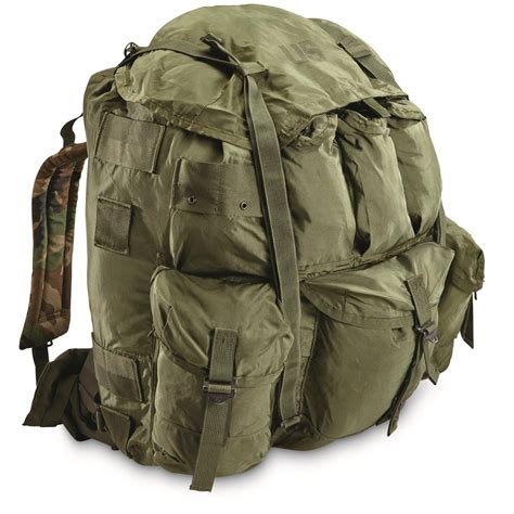 Used Us Military Surplus Large Alice Pack With Metal Frame