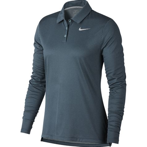 Nike Dry Long Sleeve Golf Polo Pga Tour Superstore