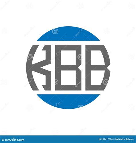 Kbb Letter Logo Design On White Background Kbb Creative Initials