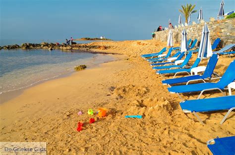 An einer sandbucht, 1,5 km von mália entfernt. Malia | Populaire vakantiebestemming in het noorden van Kreta
