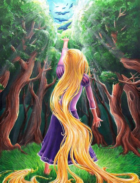 Im Completely Free Beautiful Rapunzel Fan Art Disney Art Disney