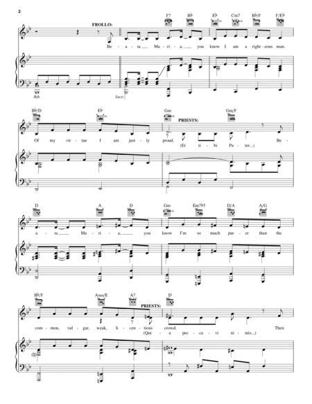 Hellfire Sheet Music To Download And Print