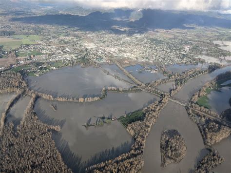 Skagit River Flooding On Monday The Worst Since 1990 The River Was