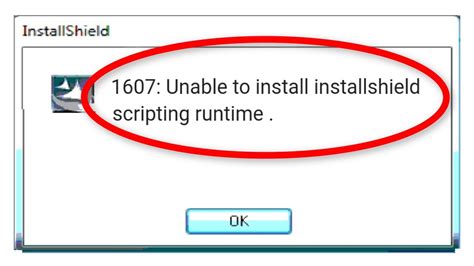 Search the community and support articles. How To Fix "1607 Unable To Install Installshield Scripting Runtime" Error Windows 10/8/7 - YouTube
