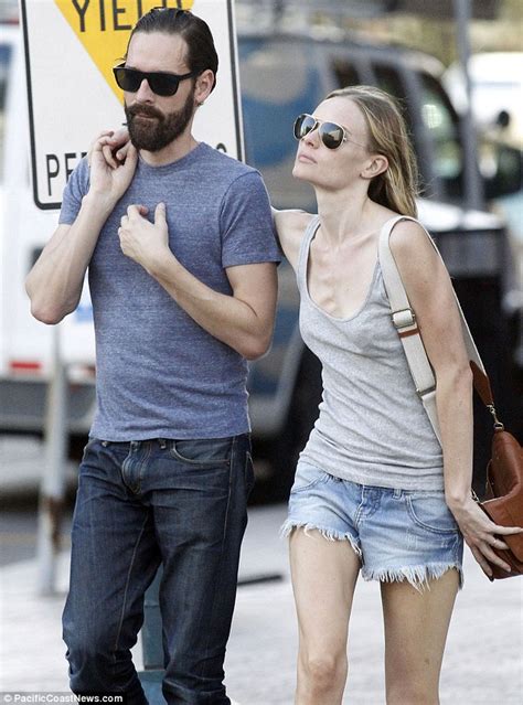 Kate Bosworth Shows Off Her Ribcage And Super Skinny Legs As She Bonds With Fiancé Michael