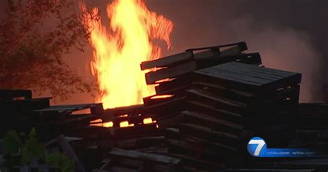 Springfield Pallet Fire Investigation Into Cause Continues